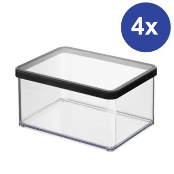 ROTHO Tárolódoboz SET LOFT 4 x 2, 25 L fehér kép