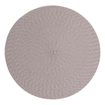 Round Chambray szürke kerek tányéralátét, ø 38 cm - Zic Zac kép