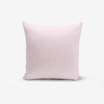 Rózsaszín pamutkeverék párnahuzat, 45 x 45 cm - Minimalist Cushion Covers kép