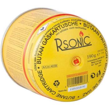 Rsonic bután gázkazetta 190 g kempingkályhához kép