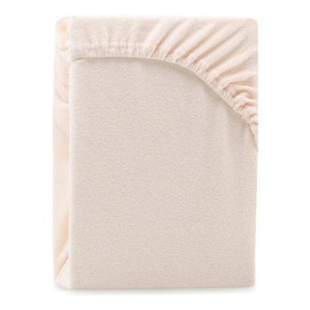 Ruby Light Beige világosbézs kétszemélyes gumis lepedő, 220-240 x 220 cm - AmeliaHome kép