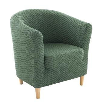 Rugalmas jacquard huzat „cabriolet” fotelhez kép