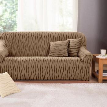 Rugalmas jacquard huzat kanapéhoz és fotelhez kép