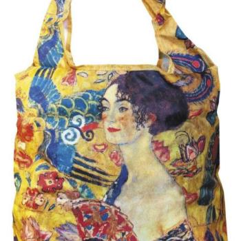 Sacosa textil Klimt kép