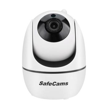 SafeCams 3MP Full HD megfigyelő kamera, beltéri, riasztó, mesters... kép