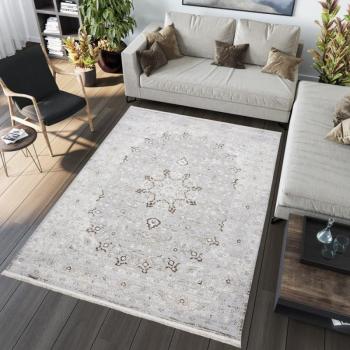 SAHARA Modern mintás vintage szőnyeg fehér Szélesség: 120 cm | Hossz: 170 cm kép