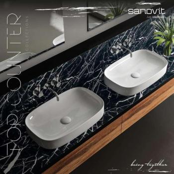 Sanovit TOP COUNTER 3064 65 cm széles pultra ültethető lekerekíte... kép