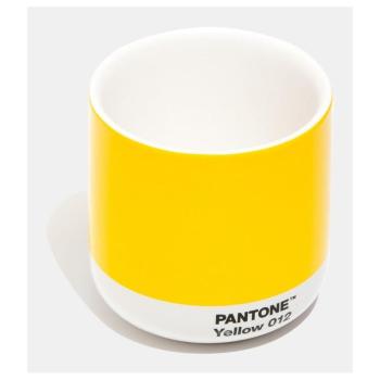 Sárga kerámia bögre 175 ml Cortado Yellow 012 – Pantone kép