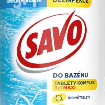 SAVO pool - Klór tabletta MAXI KOMPLEX 3in1 1,2kg kép