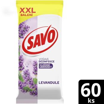 SAVO Tisztítókendő - Levendula 60 db kép