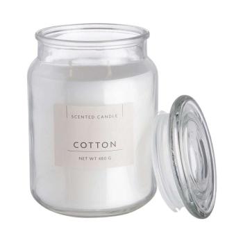 SCENTED CANDLE illatgyertya, Cotton 14 cm kép