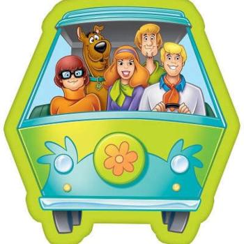 Scooby-Doo Mystery Machine formapárna, díszpárna kép