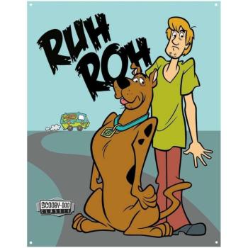 Scooby Doo ruh roh fémplakát 31,5 x 40,5 &quot;TACD2092&quot; kép