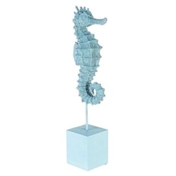 SEAHORSE kék műgyanta dísztárgy kép