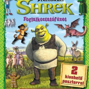 Shrek Foglalkoztatófüzet 2 poszterrel kép