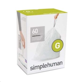 simplehuman CW0257 G-típusú egyedi méretezésű szemetes zsák újrat... kép