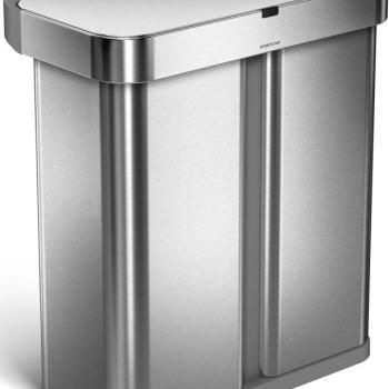 Simplehuman ST2036, 58 l, rozsdamentes acél kép