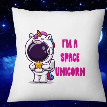 Space unicorn/párnahuzat kép