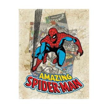 Spiderman-Cover Splash fémplakát 31,5 x 40,5 cm &quot;TACD2210&quot; kép