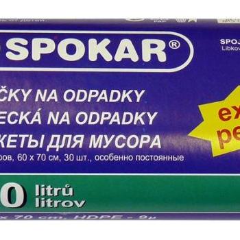 SPOKAR Szemeteszsák 60 l, 30 db kép