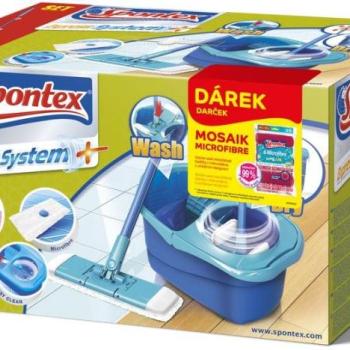 SPONTEX Express System+ MF Mosaik a csomagban kép