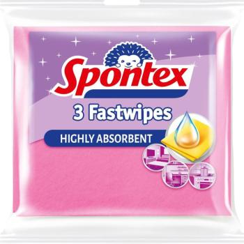 SPONTEX Fast Wipes törlőkendő 3 db kép