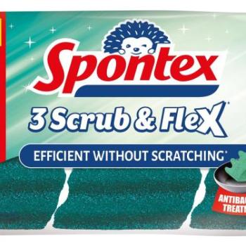 SPONTEX Scrub&Flex szivacs 3 darab kép