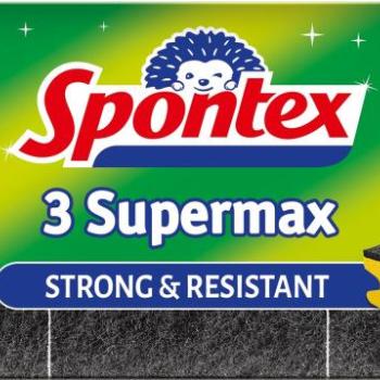 SPONTEX Super Max + formázott szivacs nagy 3 db kép