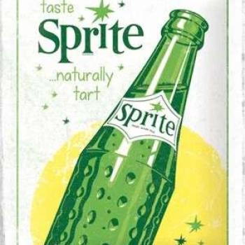 Sprite – Bottle - Fémtábla kép