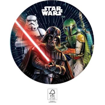 Star Wars Galaxy papírtányér 8 db-os 23 cm FSC kép