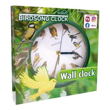 Starlyf Birdsong Clock falióra madárhangokkal, 1+1 csomag kép