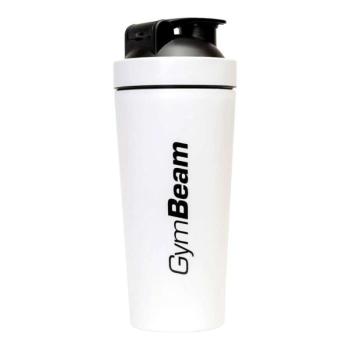 Steel White shaker 750 ml - GymBeam kép