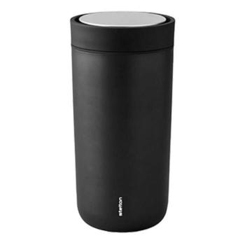 Stelton To Go Click Becher 200ml Termosz - Fekete metál kép