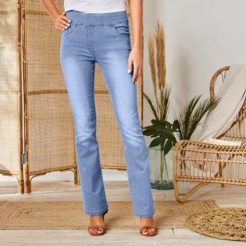 Stretch bootcut farmernadrág, farmer kép