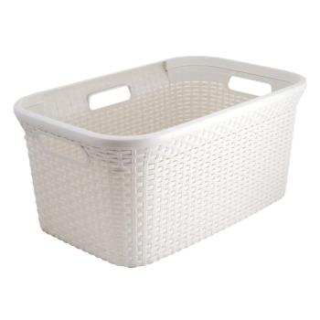 Style Basket fehér ruhakosár, 45 l - Curver kép