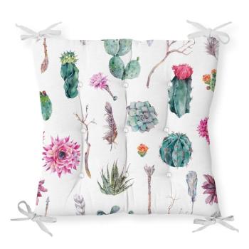 Succulent pamut keverék székpárna, 40 x 40 cm - Minimalist Cushion Covers kép