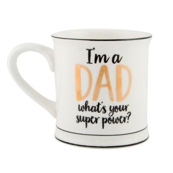 Super Dad porcelán bögre, 400 ml - Sass & Belle kép