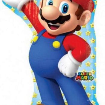 Super Mario fólia lufi 83 cm kép