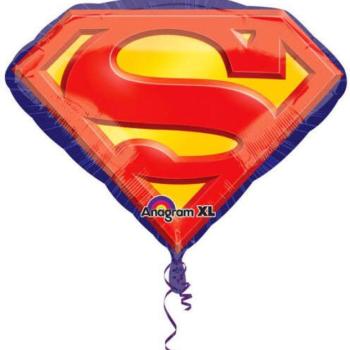 Superman fólia lufi 66 cm jel kép