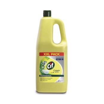 Súrolókrém 2 liter Professional Cif Cream Lemon kép