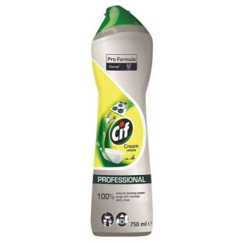 Súrolókrém 750 ml Cif Professional Cream Lemon kép