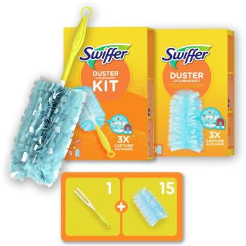 SWIFFER készlet (1 fogantyú + 15 poroló) kép