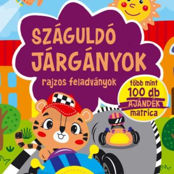 Száguldó járgányok - rajzos feladványok kép