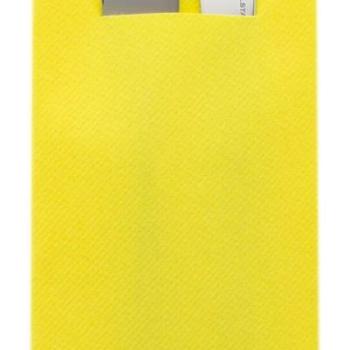 Szalvéták POCKET-el evőeszközökhöz - Linflair Yellow / 40 x 40 cm... kép