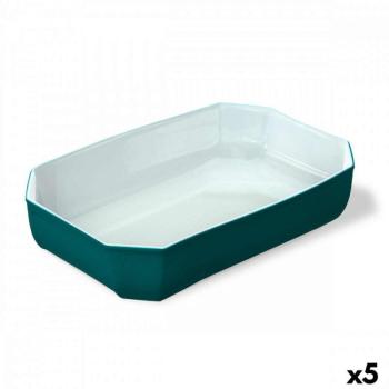 Szervírozótányér Pyrex Color&amp;- 039;s Négyszögletes Kék Üveg 33 x 2... kép