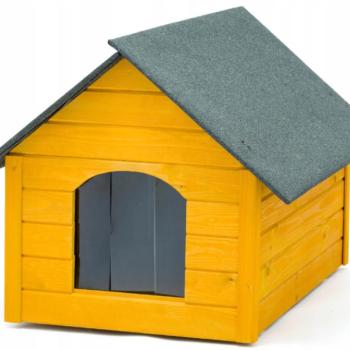 Szigetelt kennel kutyamérethez. L - 100 cm x 72 cm x 65 cm Pine kép