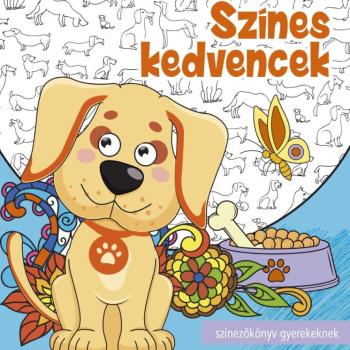 Színes kedvencek - színezőkönyv gyerekeknek kép