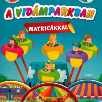 Szövegértési feladatok - A vidámparkban, matricákkal kép