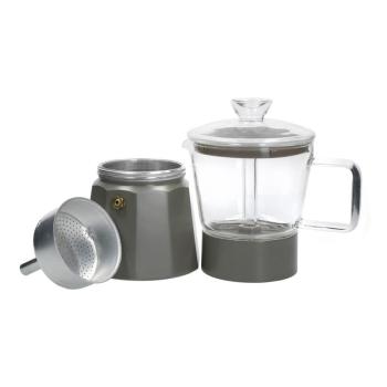 Szürke rozsdamentes acél kávéfőző 0,29 l La Cafetiere Verona - Kitchen Craft kép