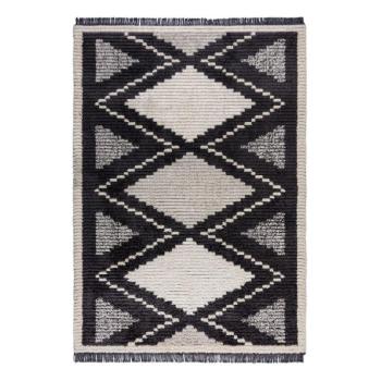 Szürke szőnyeg 170x120 cm Domino Zaid Berber - Flair Rugs kép